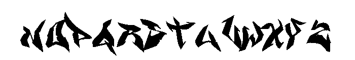 graffp Font LOWERCASE