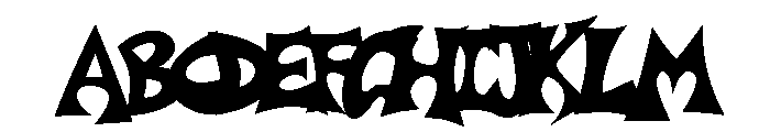 grafittiposter1 Font UPPERCASE