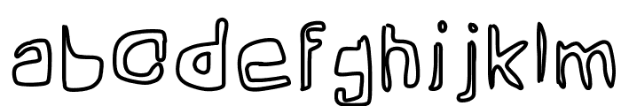 grean Font LOWERCASE