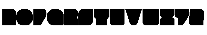 gruboRegular Font UPPERCASE