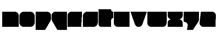 gruboRegular Font LOWERCASE