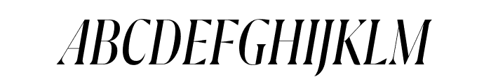 GRIFITO L ITALIC Font UPPERCASE