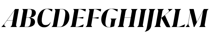 GRIFO L BOLD ITALIC Font UPPERCASE