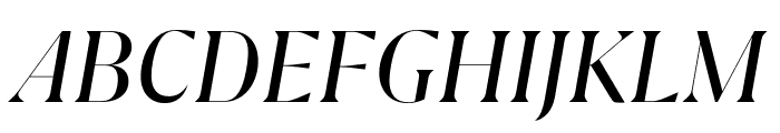 GRIFO L ITALIC Font UPPERCASE