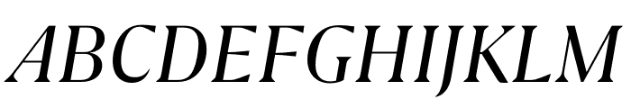 GRIFO M ITALIC Font UPPERCASE