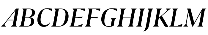 GRIFO M MEDIUM ITALIC Font UPPERCASE