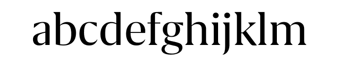 GRIFO M REGULAR Font LOWERCASE