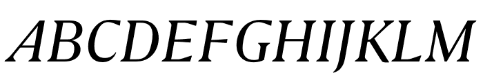 GRIFO S ITALIC Font UPPERCASE