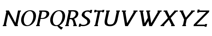 Grackle-BoldItalic Font UPPERCASE