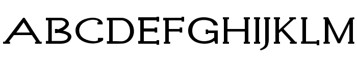 Grackle-ExpandedRegular Font UPPERCASE