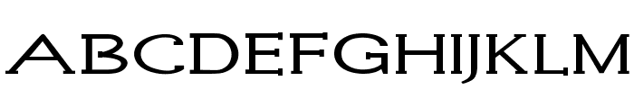 Grackle-ExtraexpandedRegular Font UPPERCASE