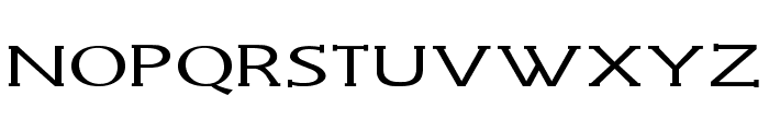 Grackle-ExtraexpandedRegular Font UPPERCASE