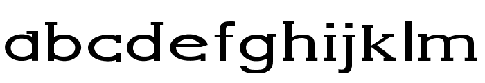 Grackle-ExtraexpandedRegular Font LOWERCASE