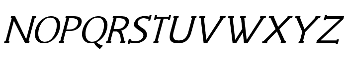 Grackle-Italic Font UPPERCASE