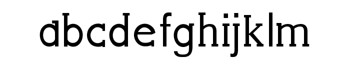 Grackle Font LOWERCASE