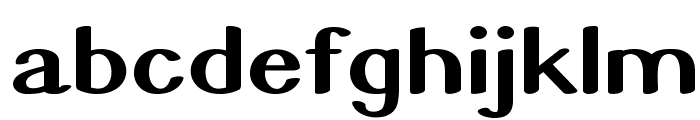 Graeble-ExpandedBold Font LOWERCASE