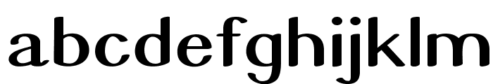 Graeble-ExpandedRegular Font LOWERCASE