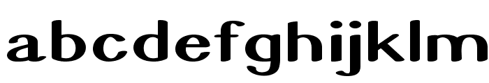 Graeble-ExtraexpandedBold Font LOWERCASE