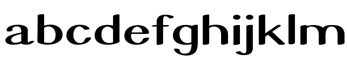 Graeble-ExtraexpandedRegular Font LOWERCASE