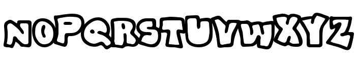 Graffiti Font UPPERCASE