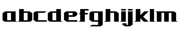 GrandDarvinBold Font LOWERCASE