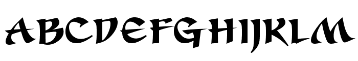 GrandGusto Font UPPERCASE