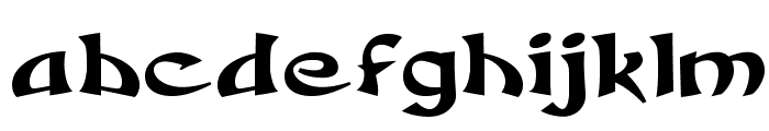 GrandGusto Font LOWERCASE