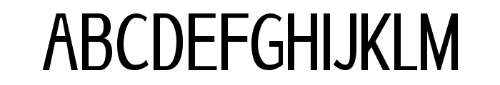 GrandIsland-CondensedRegular Font UPPERCASE