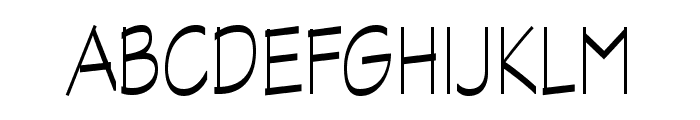 GraphiteStd-LightNarrow Font UPPERCASE
