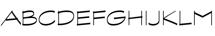GraphiteStd-LightWide Font UPPERCASE