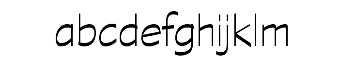 GraphiteStd-Light Font LOWERCASE