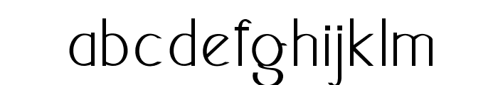Greden-Bold Font LOWERCASE
