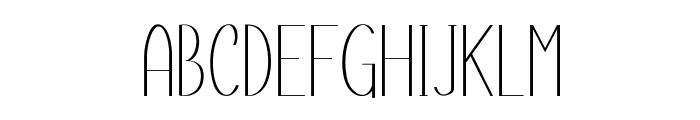 Greden-CondensedRegular Font UPPERCASE