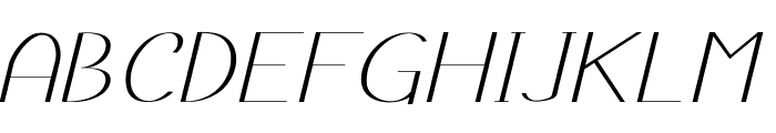 Greden-ExpandedItalic Font UPPERCASE