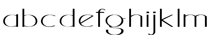 Greden-ExtraexpandedRegular Font LOWERCASE