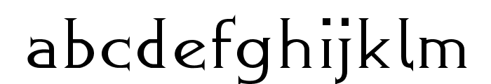 Greenhill-Bold Font LOWERCASE