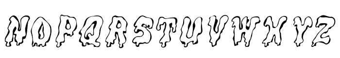 Gremlin Italic Font UPPERCASE