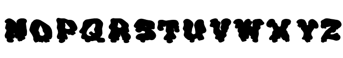 Gremlin Solid Bold Font LOWERCASE