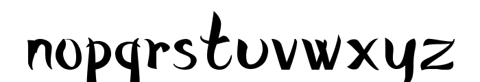 GrendoBold Font LOWERCASE