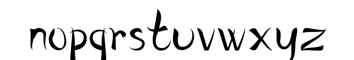 Grendo Font LOWERCASE