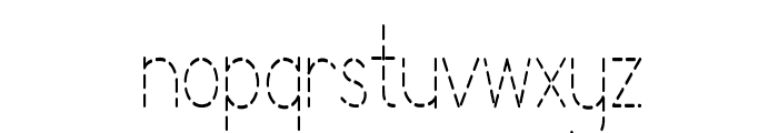 Grettle-CondensedRegular Font LOWERCASE