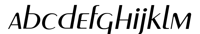 Greyhound-Italic Font LOWERCASE