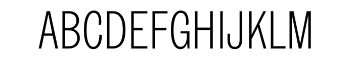 Grot10 Condensed Light Font UPPERCASE