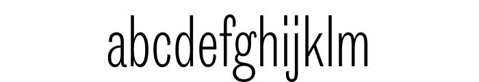 Grot10 Condensed Light Font LOWERCASE