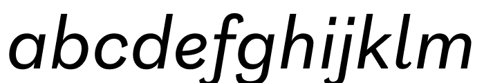 Grot10 Italic Font LOWERCASE