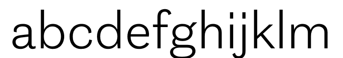 Grot12 Extended Light Font LOWERCASE