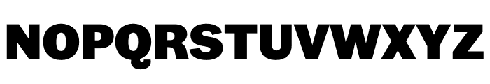 Grot12 Normal Black Font UPPERCASE