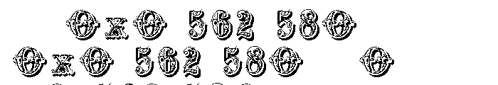 Grotesque Salloon Font OTHER CHARS