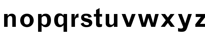 GrotesqueMTStd-Bold Font LOWERCASE