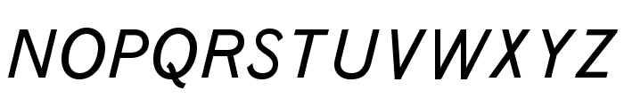 GrotesqueMTStd-Italic Font UPPERCASE